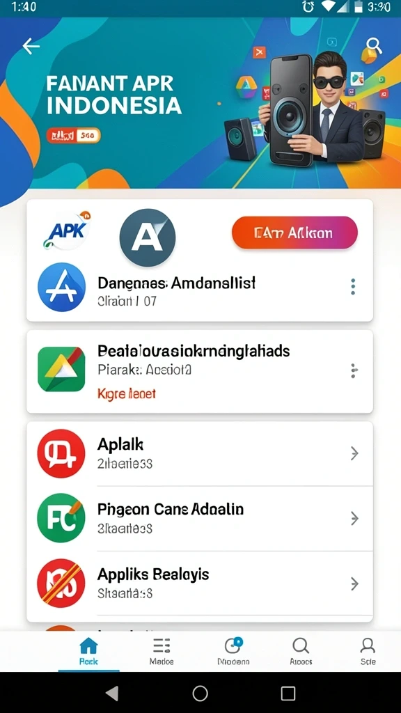 afaf - Tampilan grafis AFAF yang memukau dan detail.