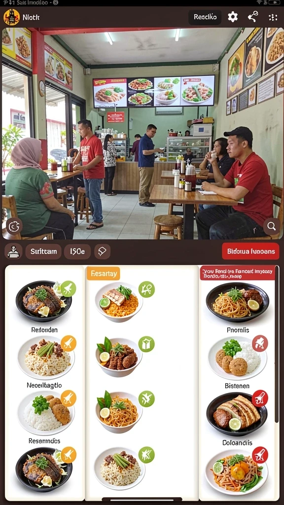 indaaa - Beragam karakter unik dalam game.