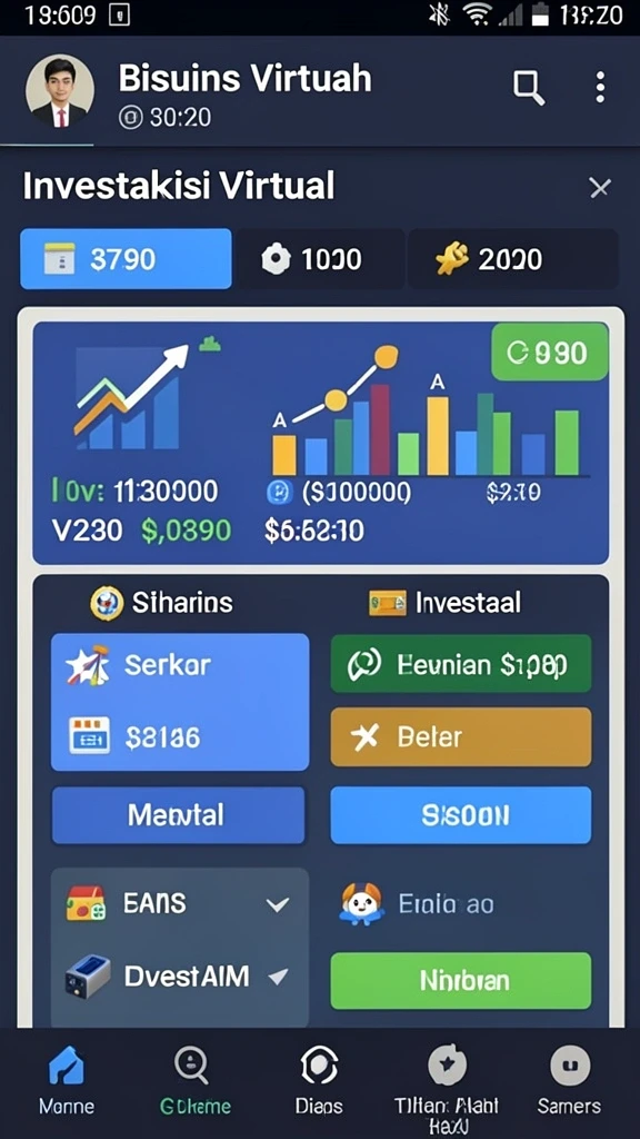 kangtoto - Fitur sosial untuk interaksi dengan pemain lain.