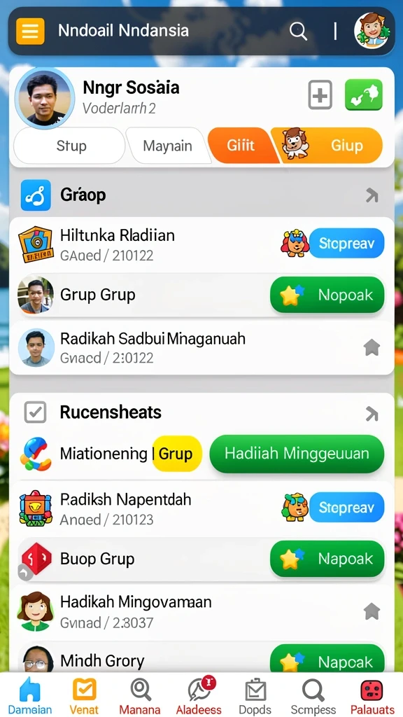 lkopen - Screenshot level yang penuh tantangan di LKOPEN.