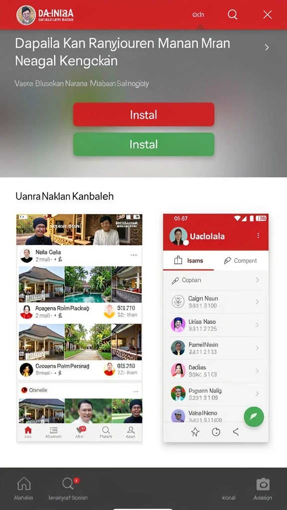 luck365 - Tampilan antarmuka pengguna yang menarik dan mudah dinavigasi.